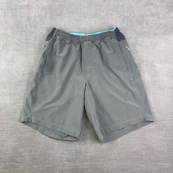Birddogs Shorts Men’s L Long Gray Boom for your Boomstick Lined Athletic Stretch - Picture 1 of 8